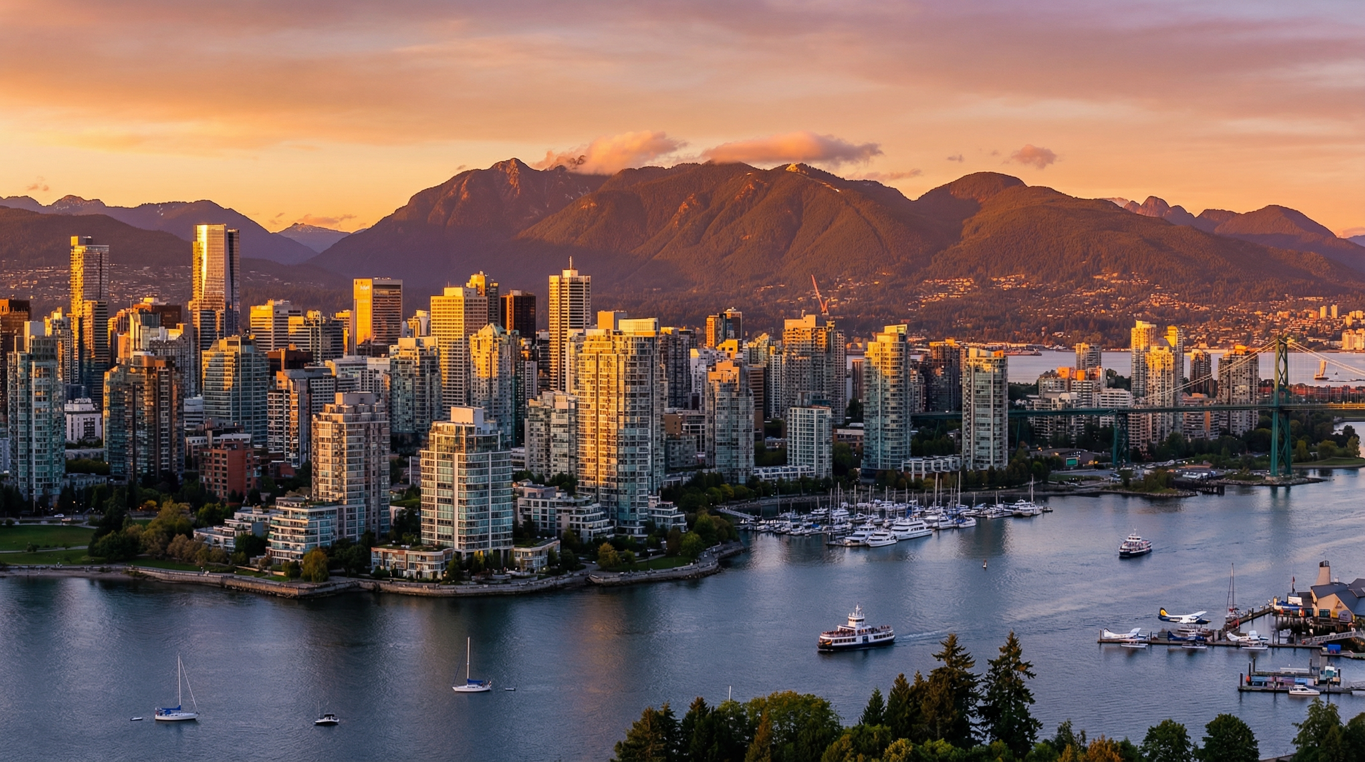 Vancouver BC skyline - Professional residential real estate appraisals